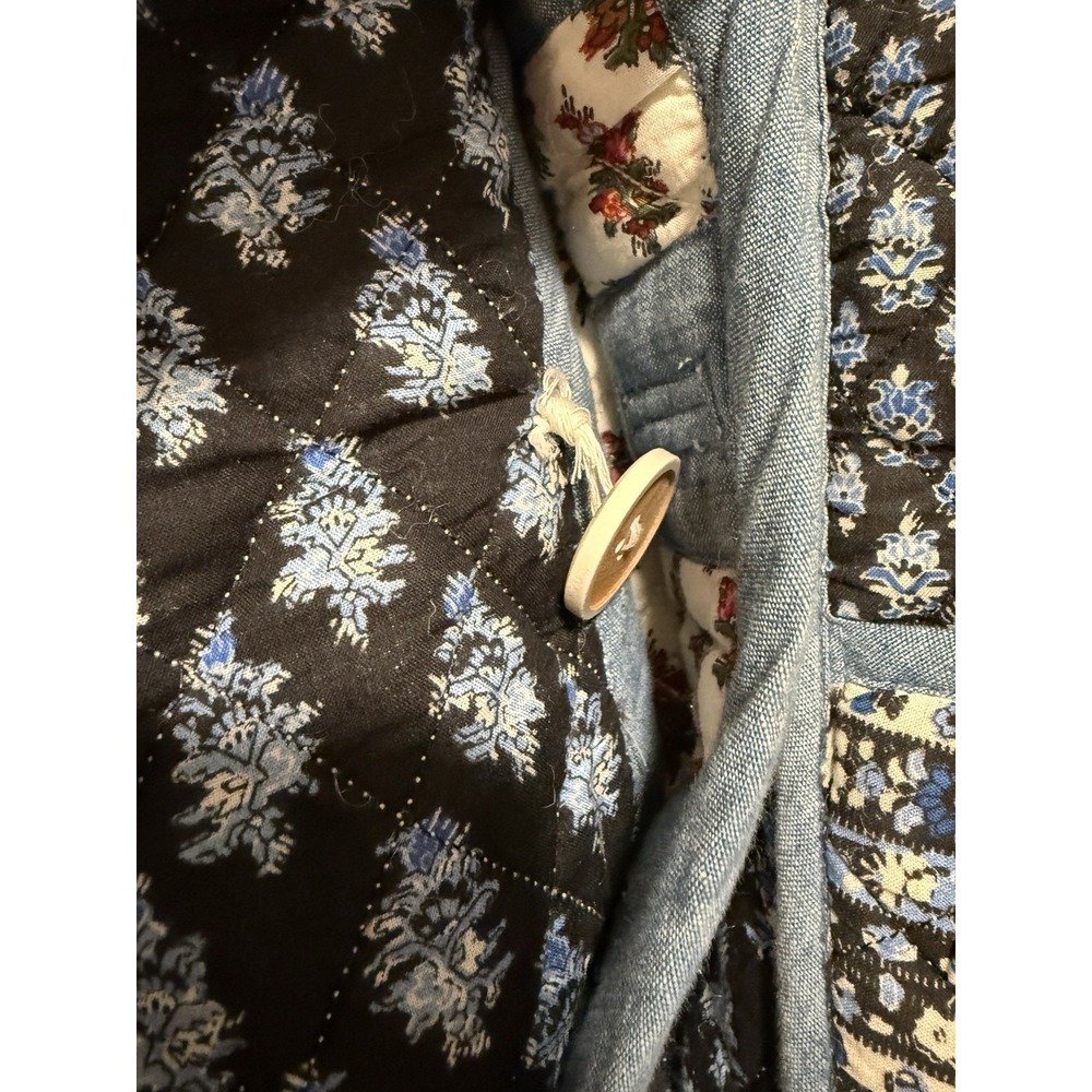 Veronica Beard Kamila Reversible‎ Quilted Floral Jacket - Picture 4 of 10